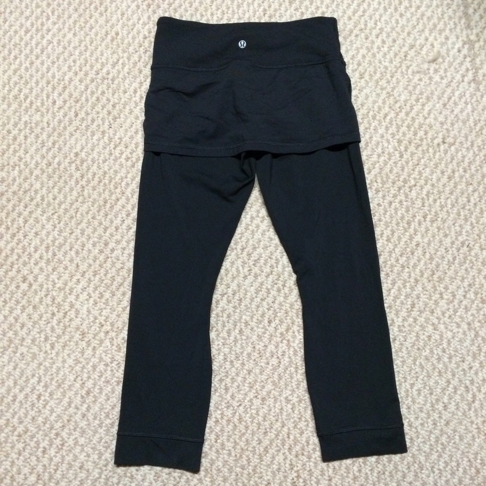 Lululemon 7/8 tights with skirt